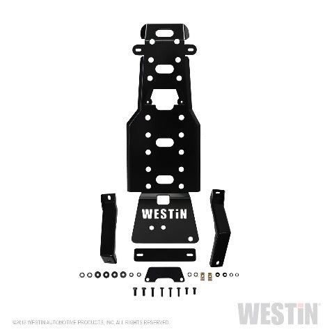 Westin Automotive 42-21125 Transmission Pan Skid Plate Textured Black