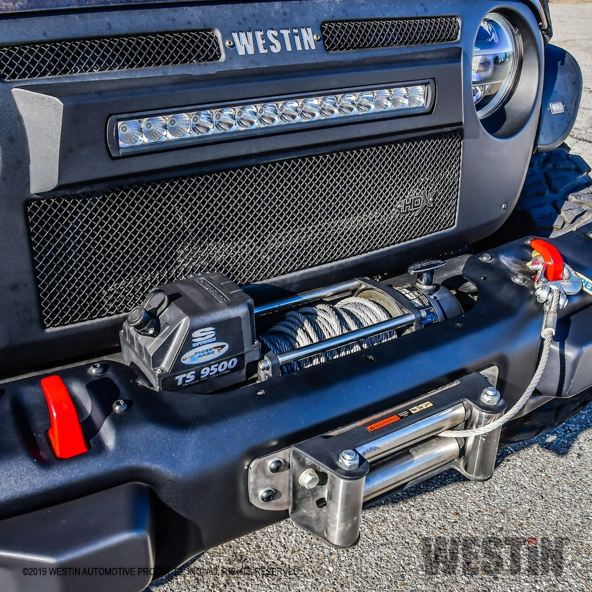 Westin Automotive 46-23925 MAX Winch Tray Black