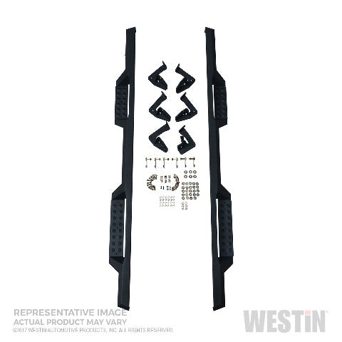 Westin Automotive 56-13835 HDX Drop Nerf Step Bars Textured Black