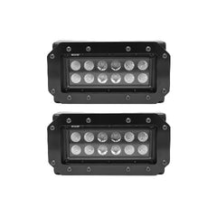 Westin Automotive 57-0025 HDX Flush Mount B-FORCE LED Light Kit Black