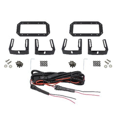 Westin Automotive 57-0025 HDX Flush Mount B-FORCE LED Light Kit Black