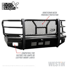 Westin Automotive 58-31105 HDX Bandit Front Bumper Black