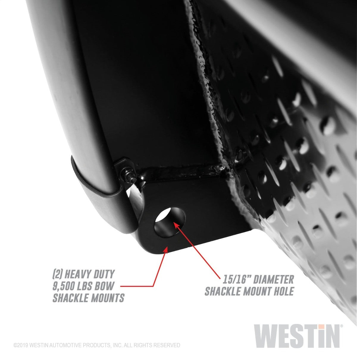 Westin Automotive 58-31125 HDX Bandit Front Bumper Black