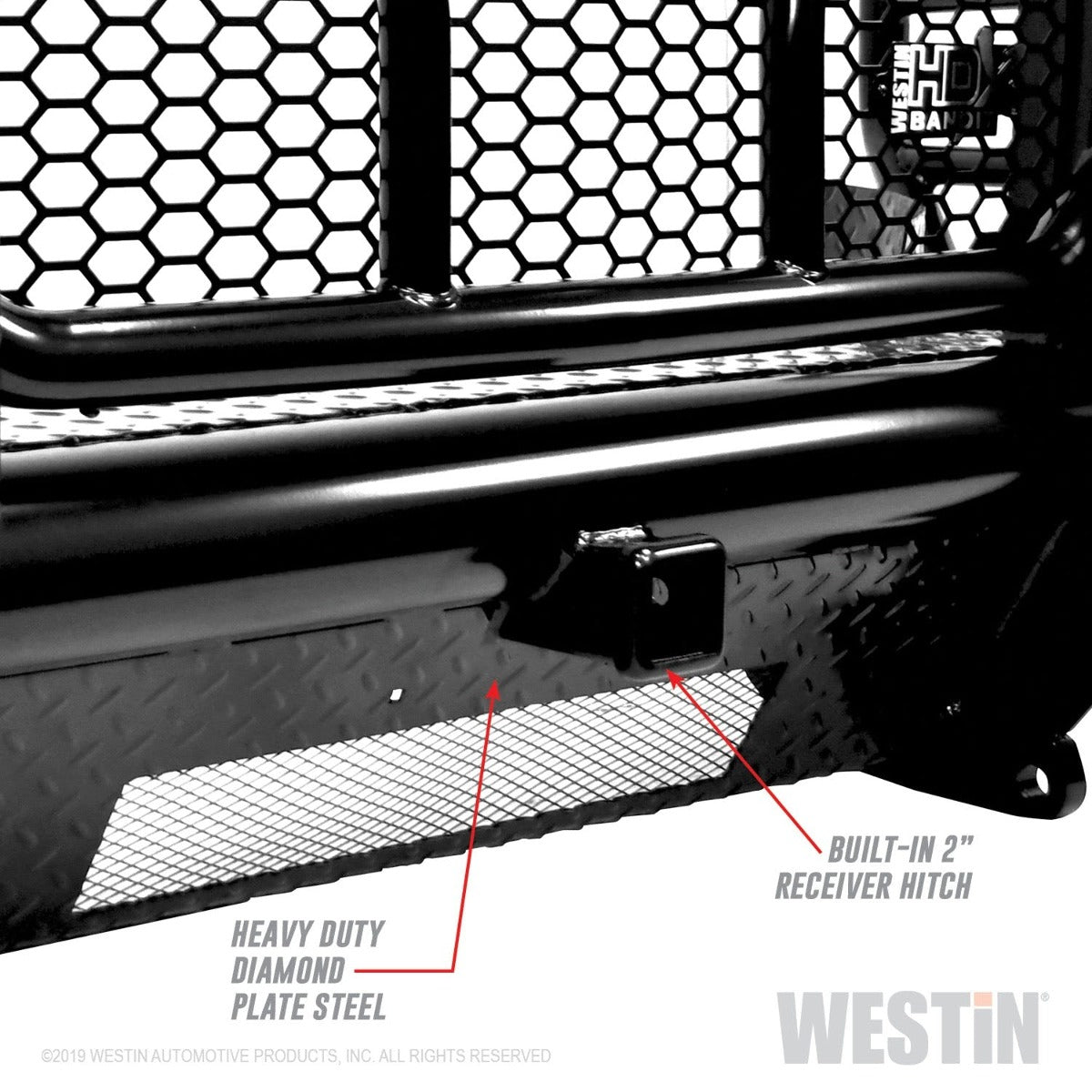 Westin Automotive 58-31145 HDX Bandit Front Bumper Black