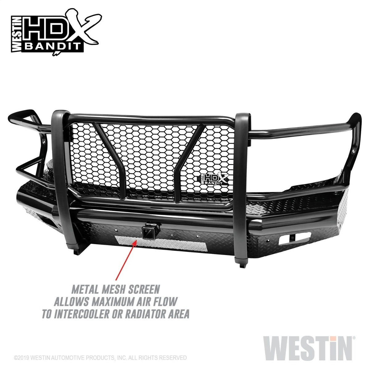 Westin Automotive 58-31175 HDX Bandit Front Bumper Black