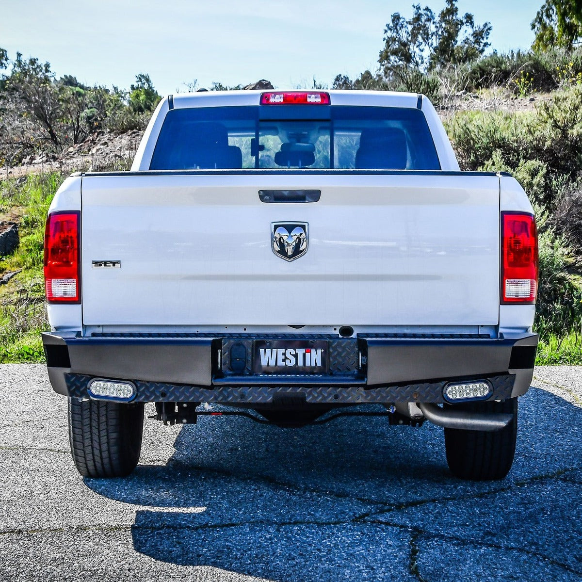 Westin Automotive 58-341175 HDX Bandit Rear Bumper, Black