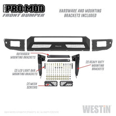Westin Automotive 58-41045 Pro-Mod Front Bumper Textured Black