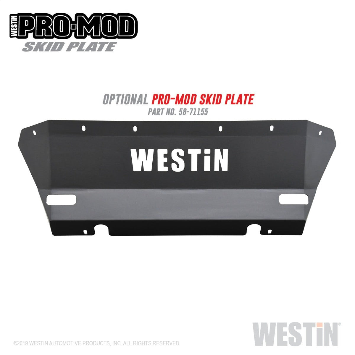 Westin Automotive 58-41055 Pro-Mod Front Bumper Textured Black