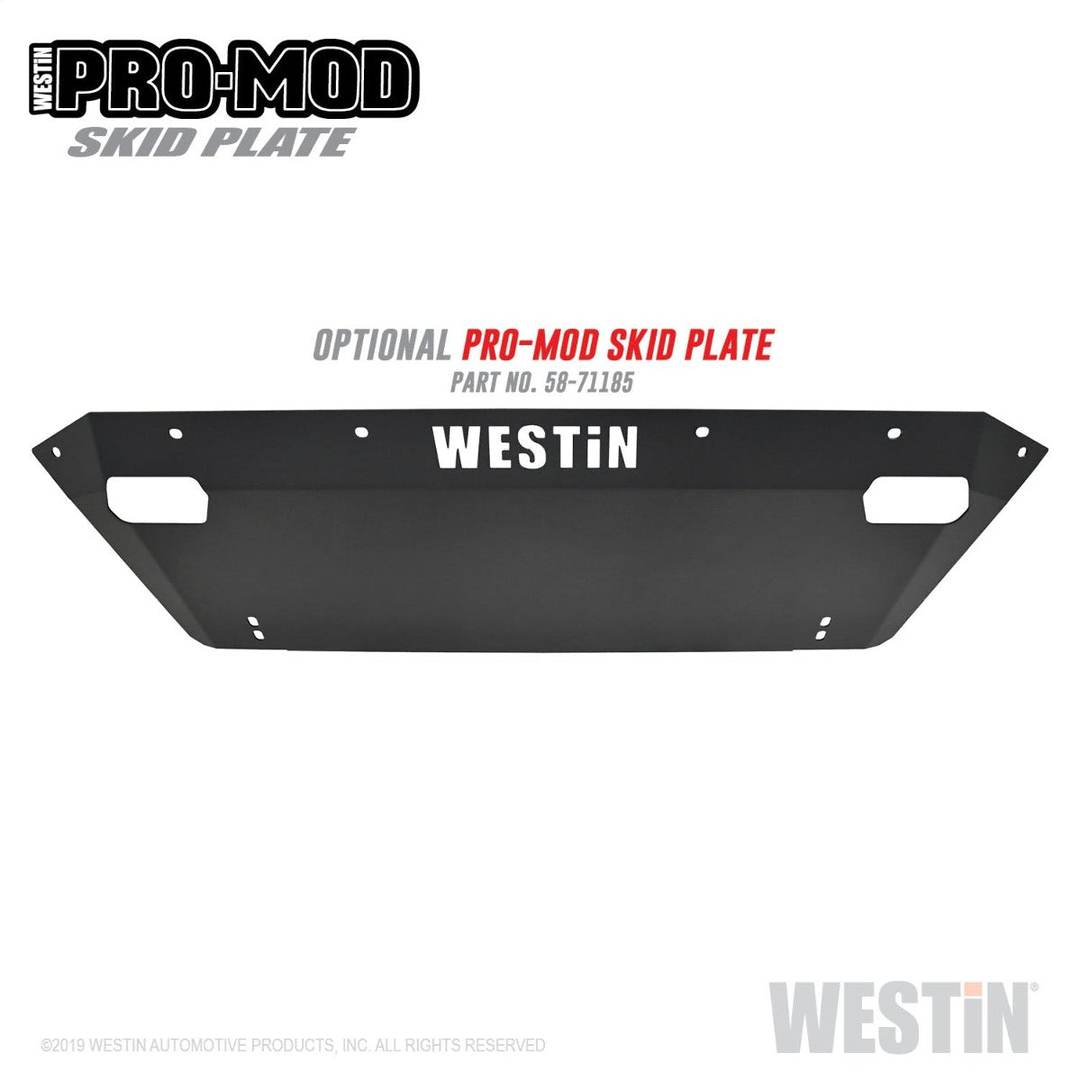 Westin Automotive 58-41075 Pro-Mod Front Bumper Textured Black