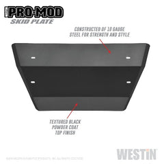 Westin Automotive 58-71215 Outlaw with Pro-Mod Skid Plate Textured Black