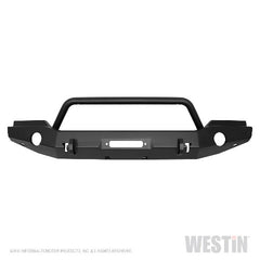 Westin Automotive 59-80045 WJ2 Full Width Front Bumper with Bull Bar Textured Black