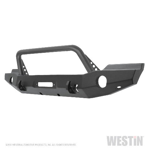 Westin Automotive 59-80045 WJ2 Full Width Front Bumper with Bull Bar Textured Black