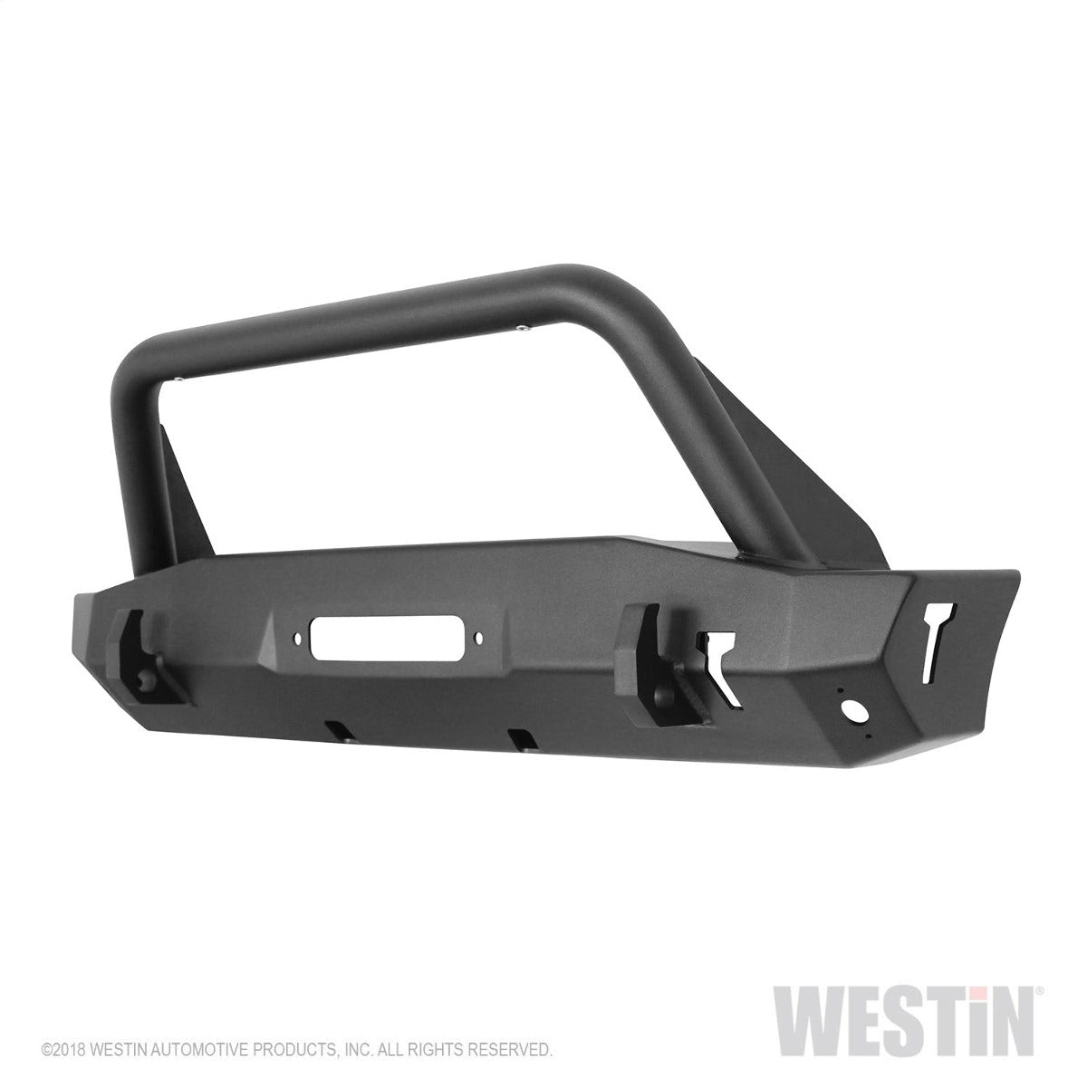 Westin Automotive 59-80075 WJ2 Stubby Front Bumper with Bull Bar Textured Black