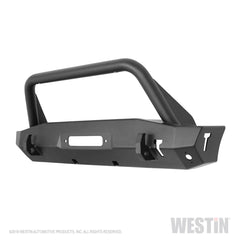 Westin Automotive 59-80075 WJ2 Stubby Front Bumper with Bull Bar Textured Black