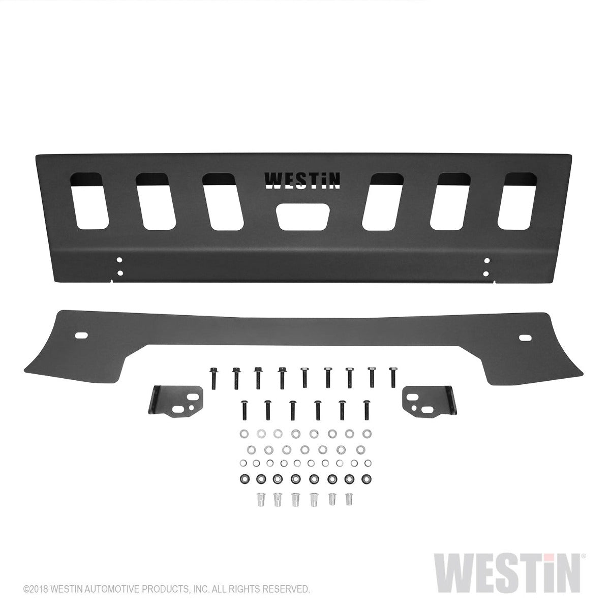 Westin Automotive 59-80095 WJ2 Front Bumper Skid Plate (Unlighted) Textured Black