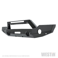 Westin Automotive 59-80125 WJ2 Full Width Front Bumper with LED Light Bar Mount Textured Black