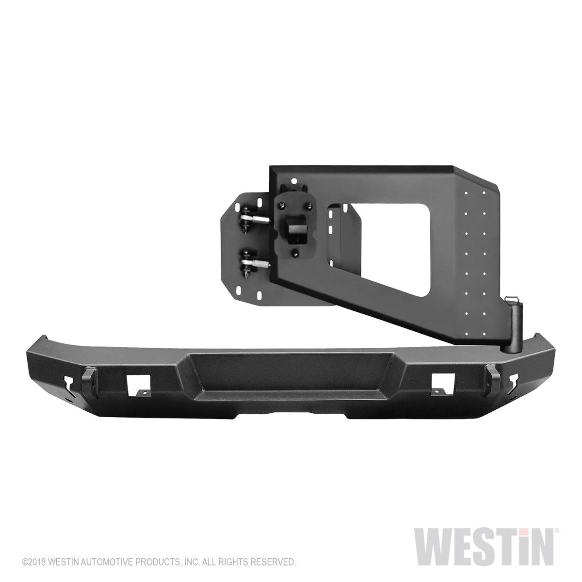 Westin Automotive 59-82035 WJ2 Rear Bumper w/Tire Carrier Textured Black