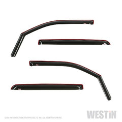 Westin Automotive 72-35407 In Channel Wind Deflector 4pc Smoke