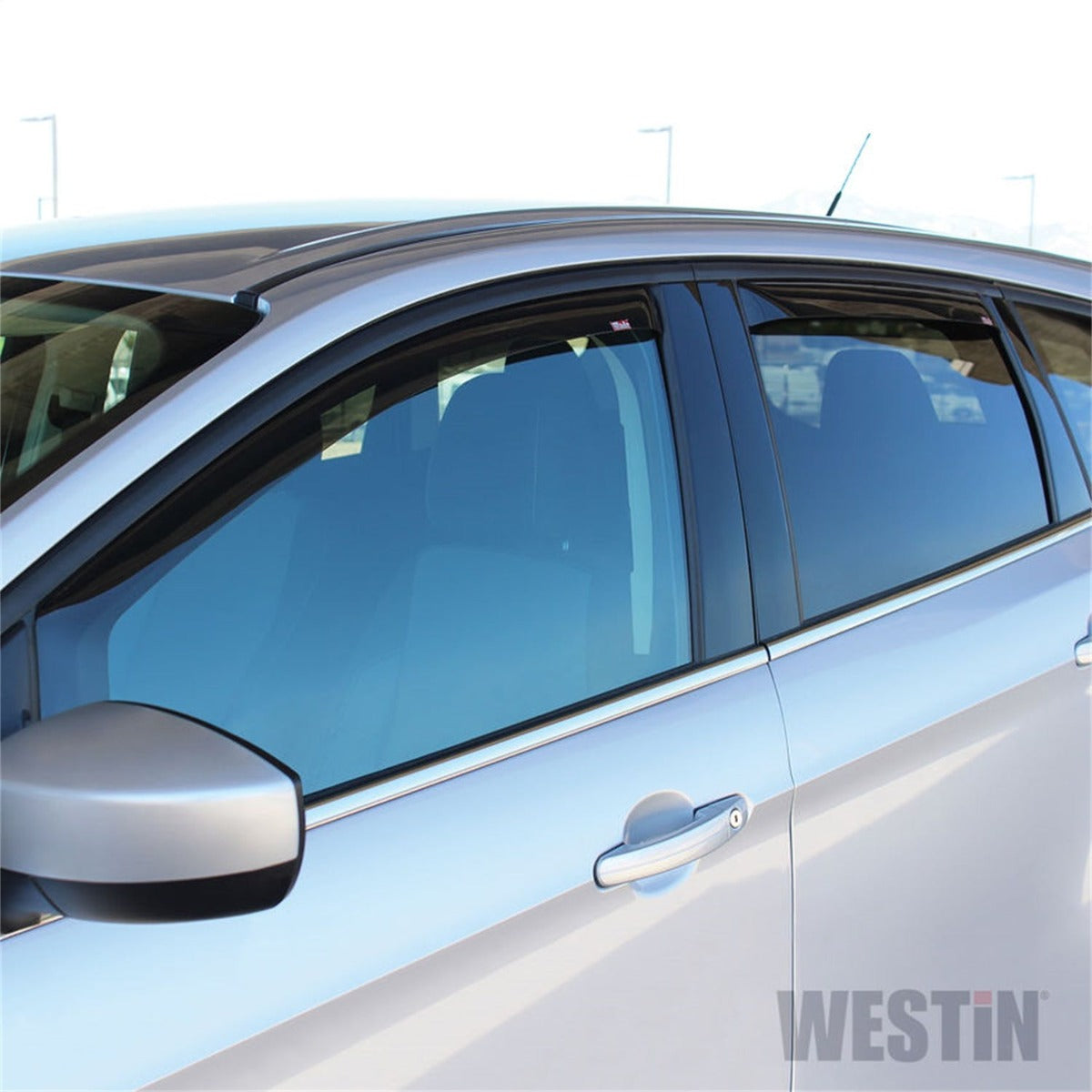 Westin Automotive 72-37415 In Channel Wind Deflector 4pc Smoke