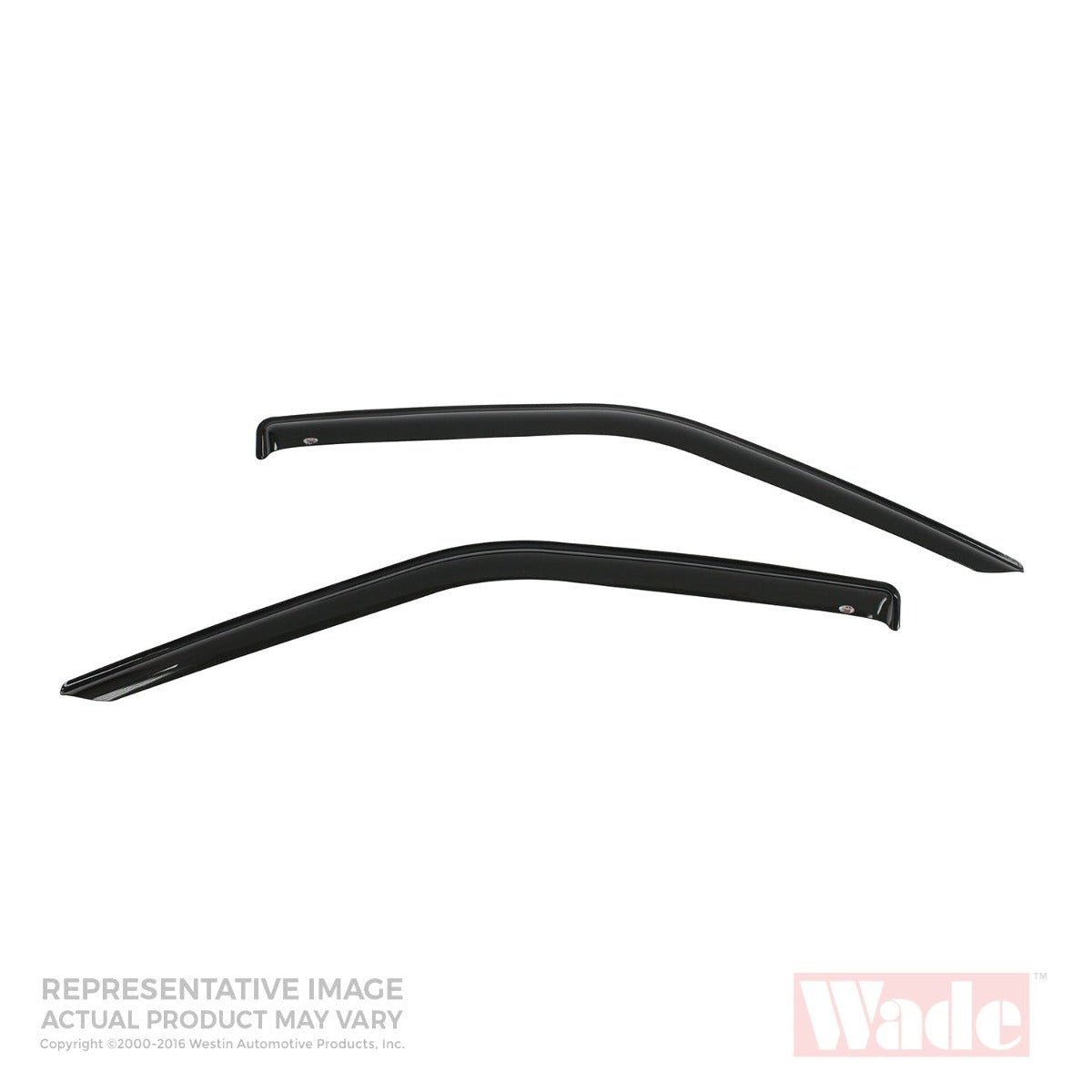 Westin Automotive 72-39476 Tape On Wind Deflector 2pc Smoke