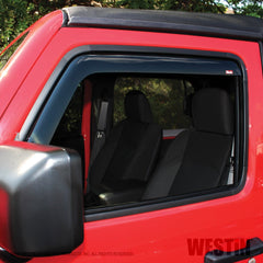 Westin Automotive 72-51467 In Channel Wind Deflector 2pc Smoke