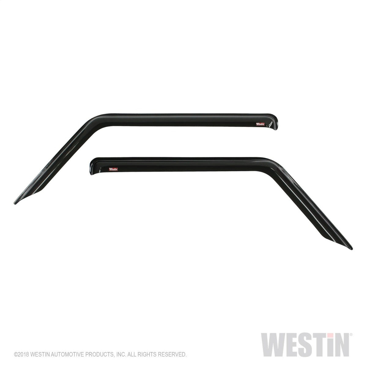 Westin Automotive 72-51468 Tape On Wind Deflector 2pc Smoke