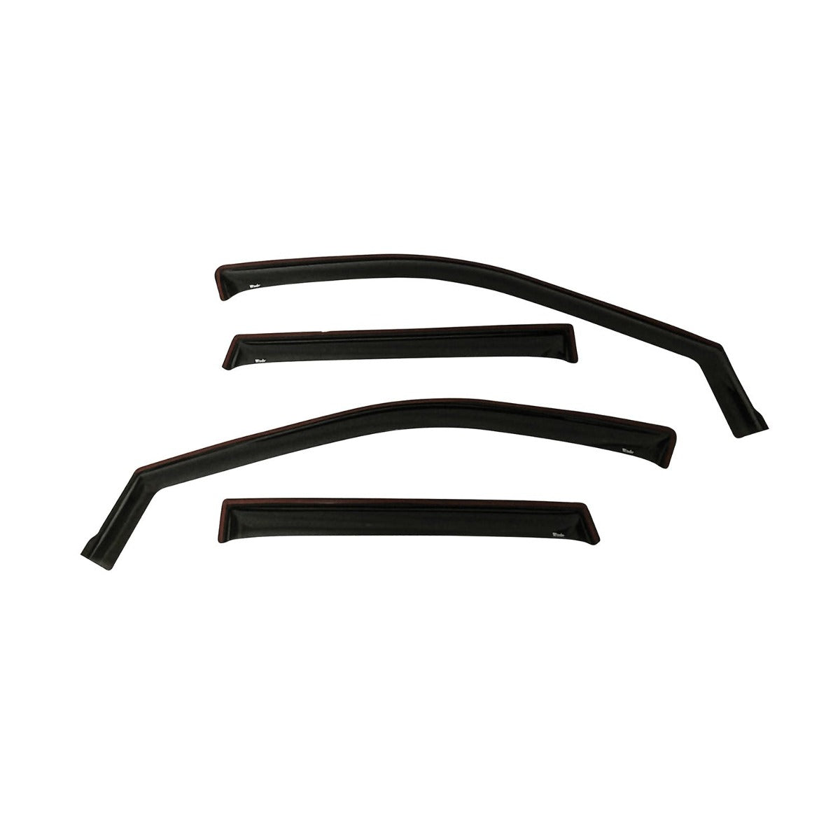 Westin Automotive 72-51487 In Channel Wind Deflector 4pc Smoke