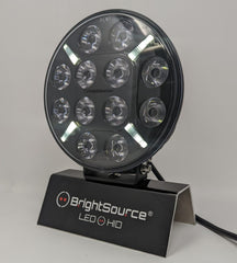 BrightSource 7 inch Titanium Driving Light with Amber/White Position 8800721