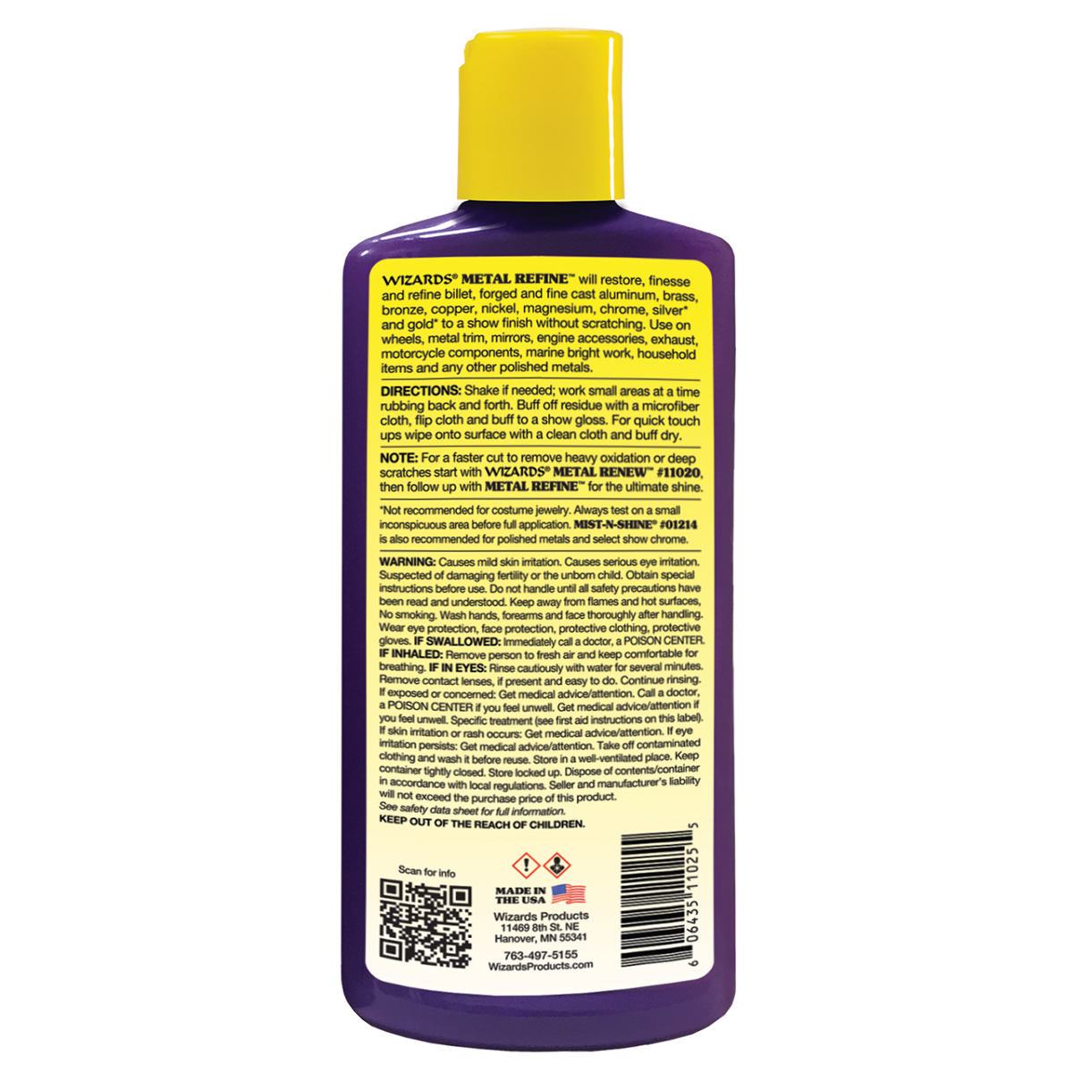 Wizards Products - Metal Refine 8 oz - 11025