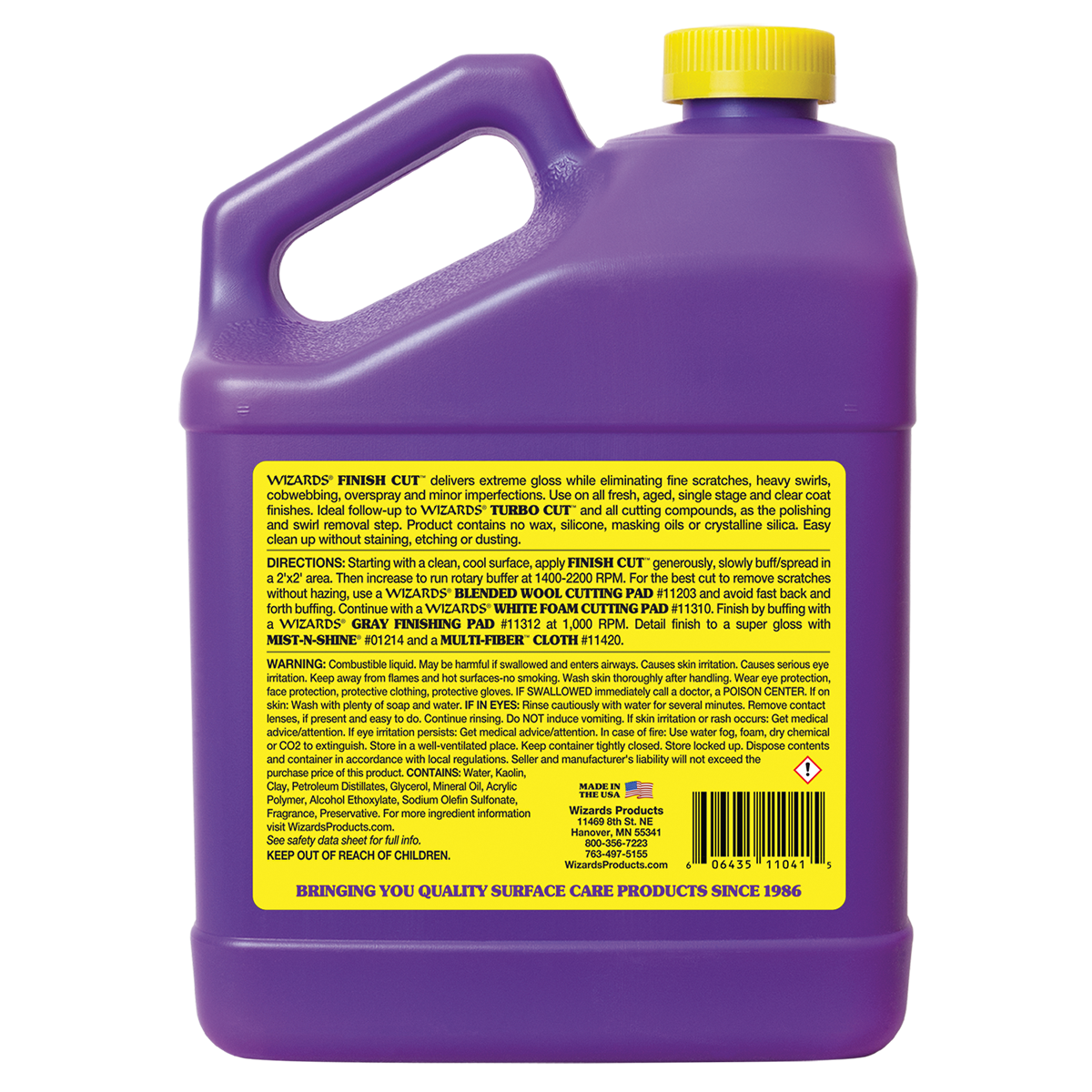 Wizards Products - Finish Cut Compound gallon - 11041