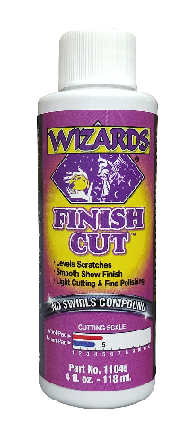 Wizards Products - Finish Cut Compound 4 oz - 11046