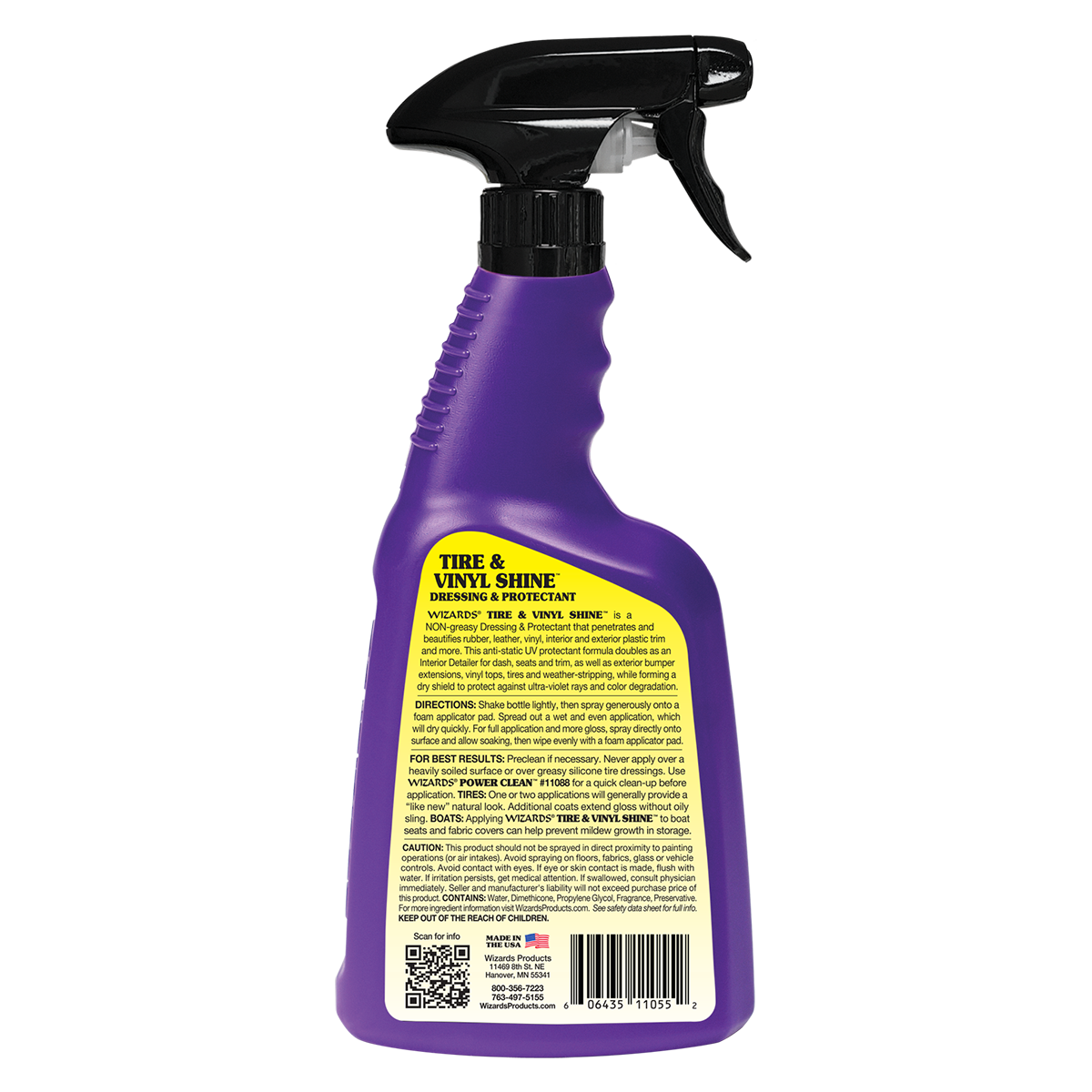 Wizards Products - Vinyl Shine - 11055