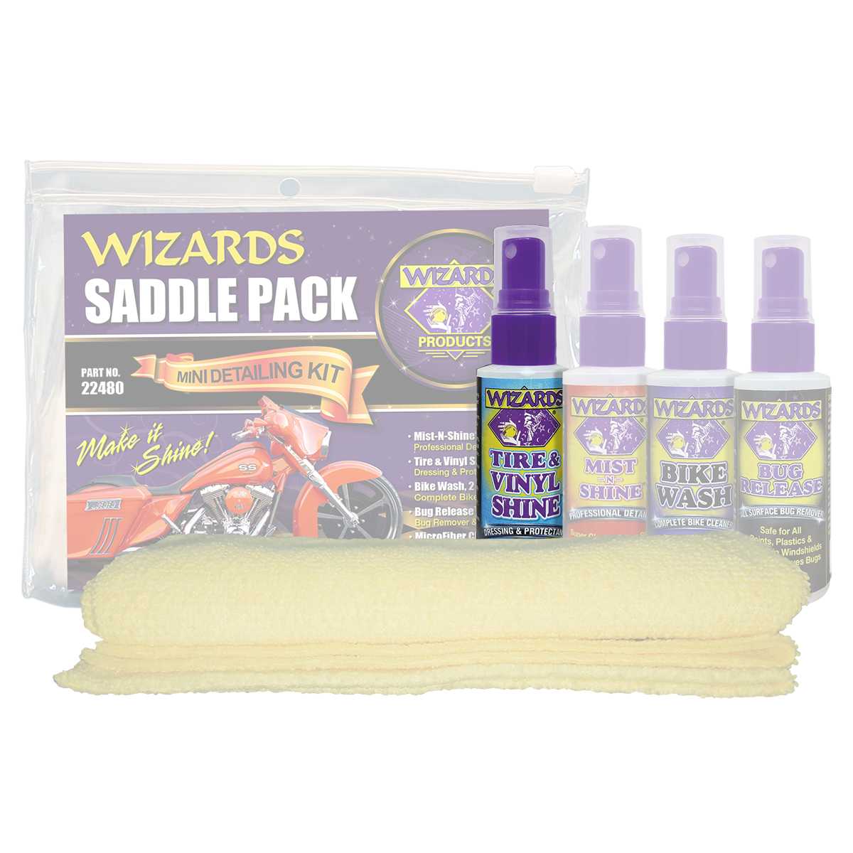 Wizards Products - Vinyl Shine 2 oz - 11058