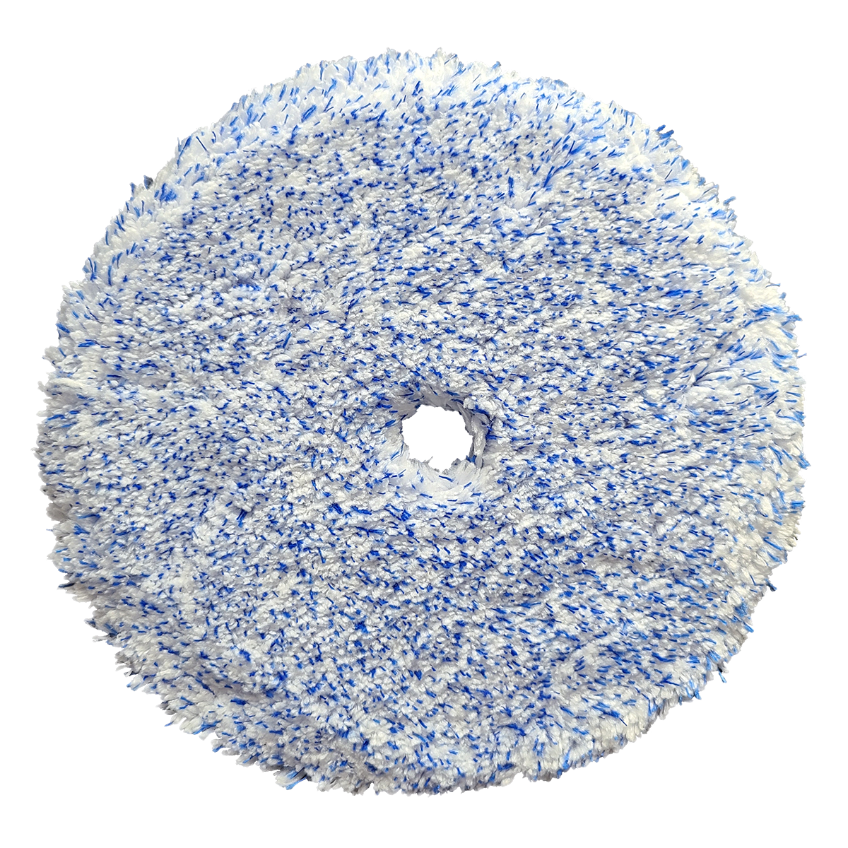 Wizards Products - 21 DA Blue/White Polisher Microfiber Cut Pad, 6" -  11601