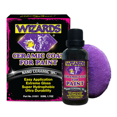 Wizards Products - Nano Ceramic Coat for Paint, 1.7 oz 50ML - 31001