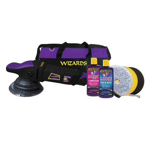 Wizards Products - WIZARDS 21 HD™ Big Throw Polisher and SSR Kit Combo - DA21HDKIT