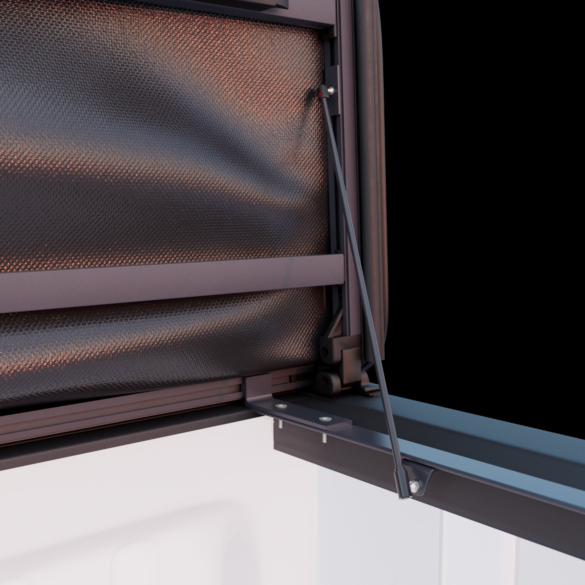Worksport SC4 PRO Soft-Folding Tonneau Cover 29-1356 Chevrolet GMC Bed Length: 82.2Inch Tonneau Cover