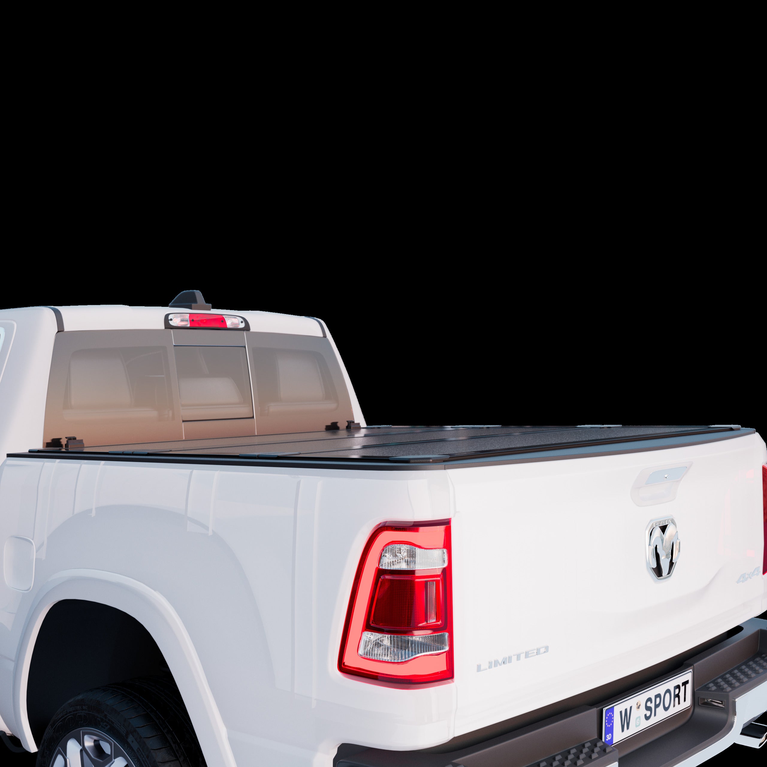Worksport AL3 PRO Hard-Folding Tonneau Cover 4758161 05-21 Nissan Frontier Bed Length: 73.3Inch Tonneau Cover