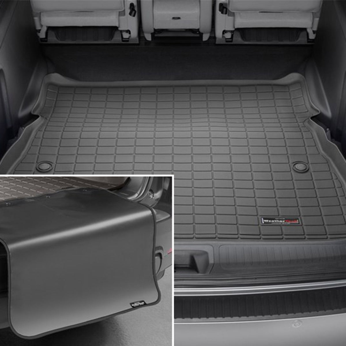 Weathertech 401510IMSK SeatBack Cargo Liner HP w/Bumper Protector