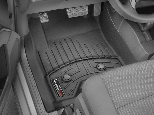 WeatherTech 4416301V Black Front FloorLiner for Vinyl Floors
