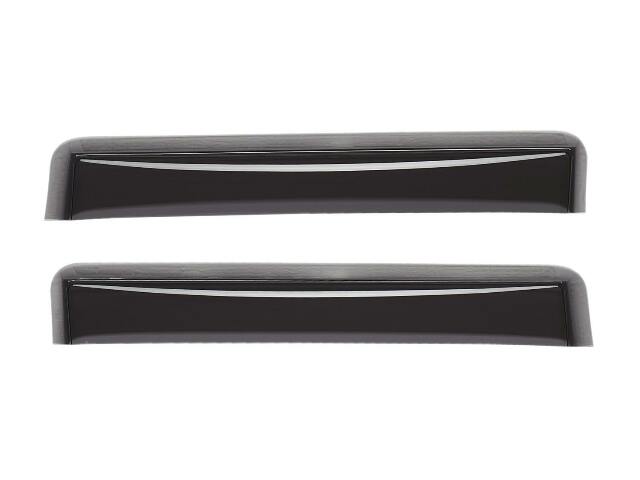 WeatherTech 81500 Rear Side Window Deflectors Dark Smoke