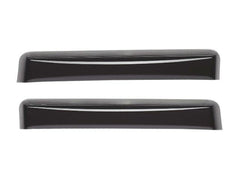 WeatherTech 81500 Rear Side Window Deflectors Dark Smoke