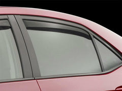 WeatherTech 81745 Rear Side Window Deflectors Dark Smoke