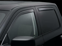 WeatherTech 82503 FrontandRear Side Window Deflectors Dark Smoke