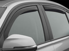 WeatherTech 82706 FrontandRear Side Window Deflectors Dark Smoke
