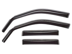 WeatherTech 82724 FrontandRear Side Window Deflectors Dark Smoke