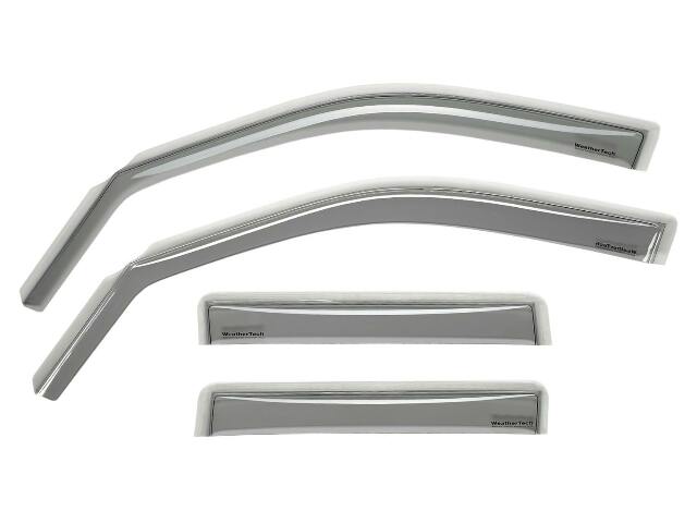 WeatherTech 82778 FrontandRear Side Window Deflectors Dark Smoke