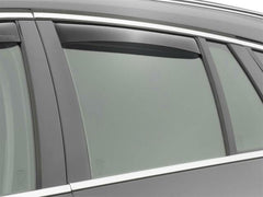 WeatherTech 83579 Rear Side Window Deflectors Dark Smoke