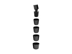 WeatherTech 8ACF2CS Universal Black CupFone - Clam shell Packaged