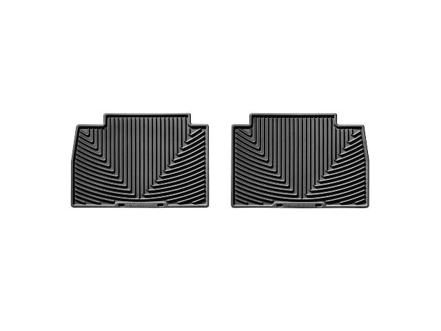 WeatherTech W185 Rear Rubber Mats Black
